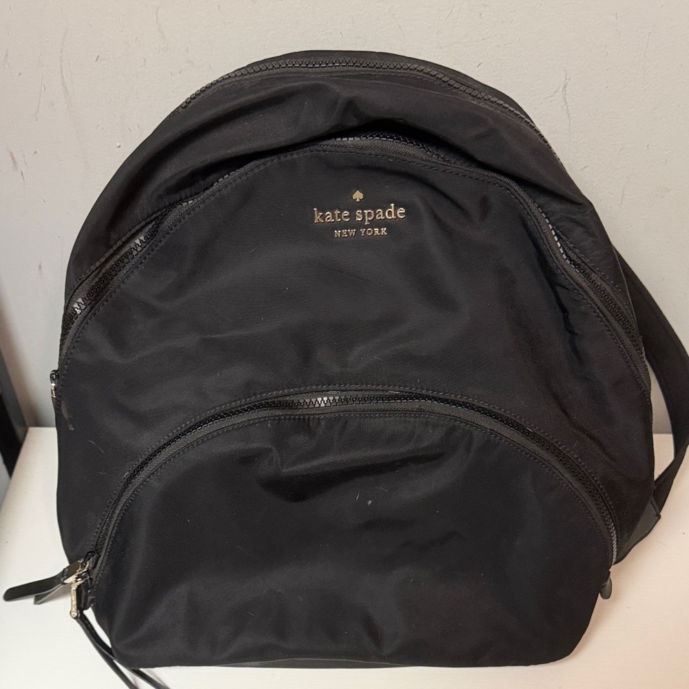 Kate Spade Black Nylon Men's Backpack